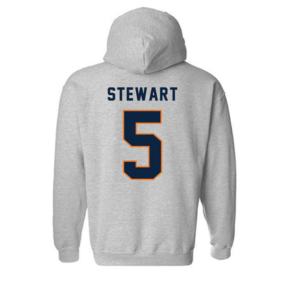 Pepperdine - NCAA Women's Soccer : Lily Stewart - Classic Shersey Hooded Sweatshirt-1