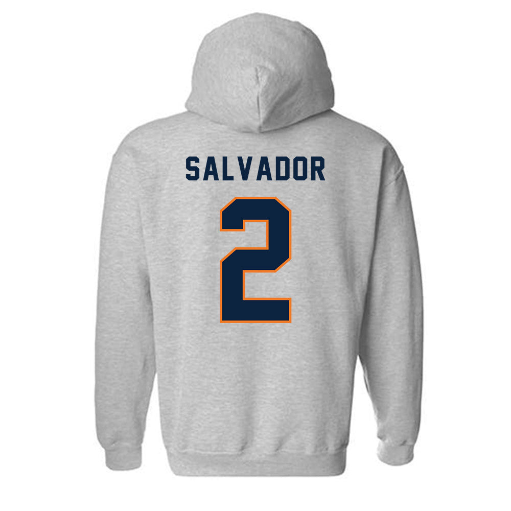 Pepperdine - NCAA Women's Soccer : Ariana Salvador - Classic Shersey Hooded Sweatshirt-1