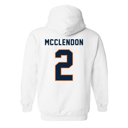 Pepperdine - NCAA Men's Basketball : William Mcclendon - Classic Shersey Hooded Sweatshirt-1
