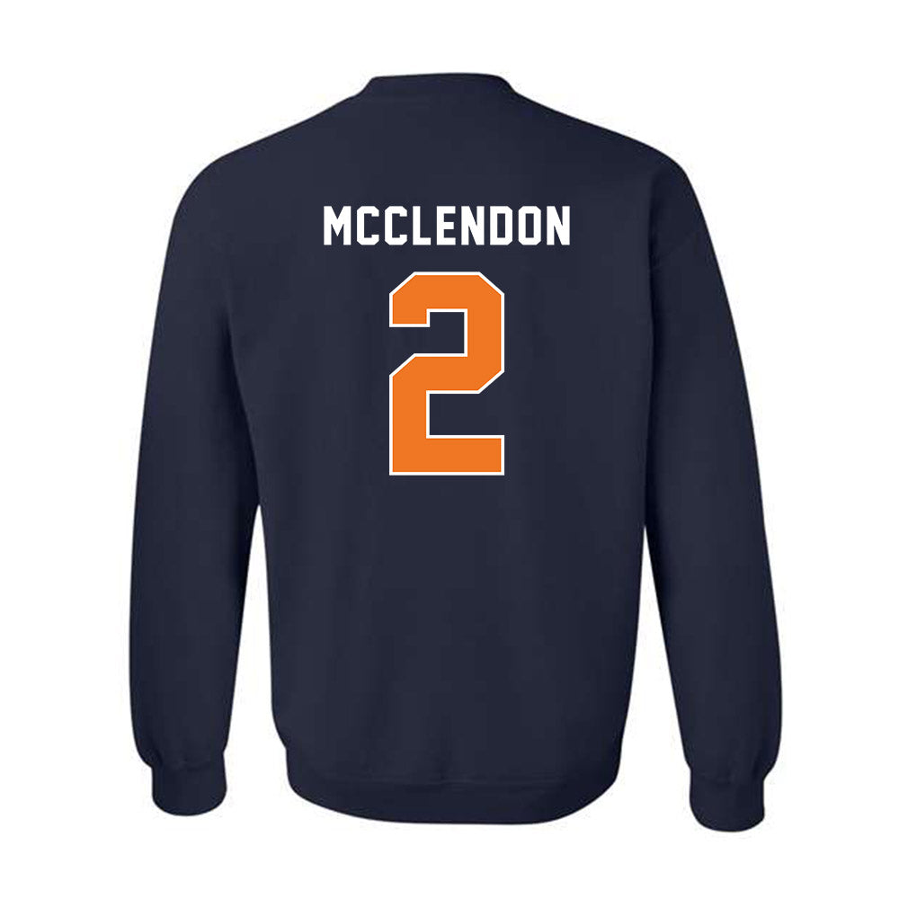 Pepperdine - NCAA Men's Basketball : William Mcclendon - Classic Shersey Crewneck Sweatshirt-1