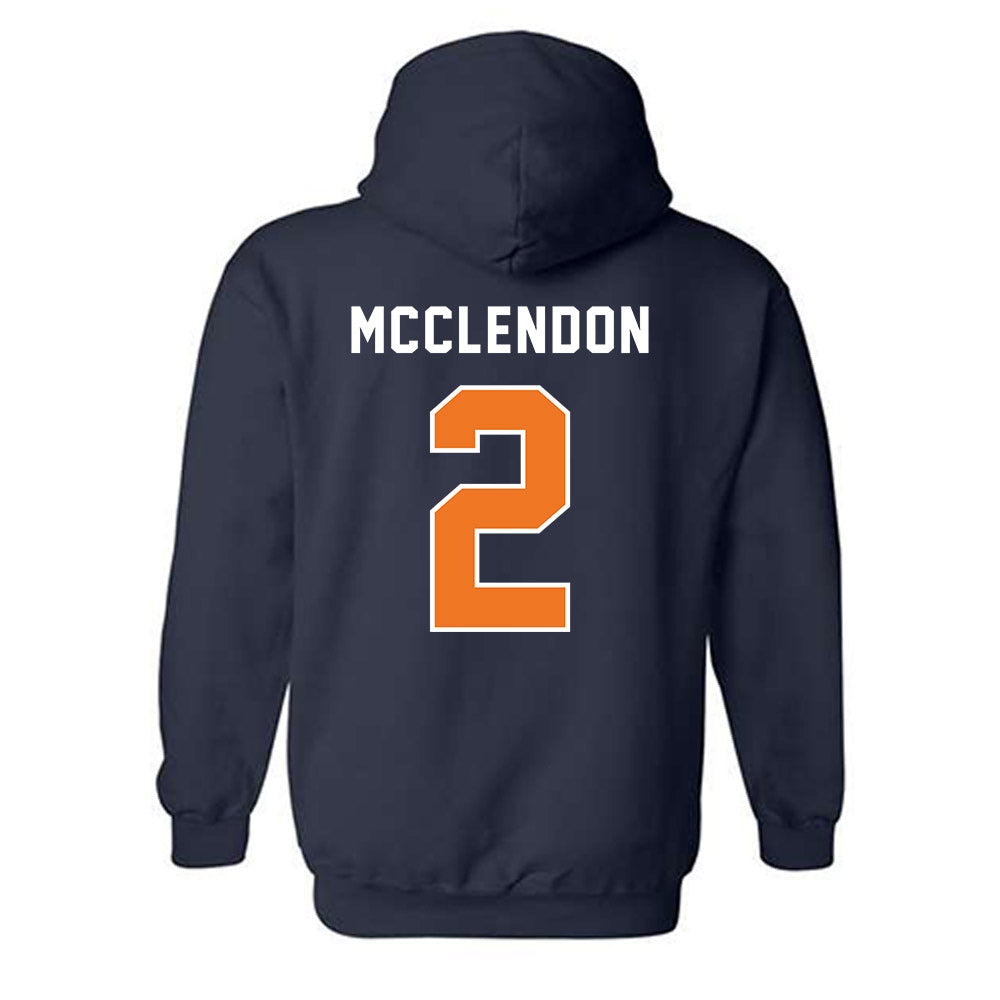Pepperdine - NCAA Men's Basketball : William Mcclendon - Classic Shersey Hooded Sweatshirt-1
