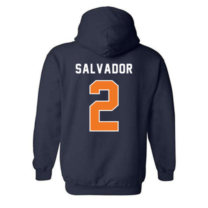 Pepperdine - NCAA Women's Soccer : Ariana Salvador - Classic Shersey Hooded Sweatshirt-1