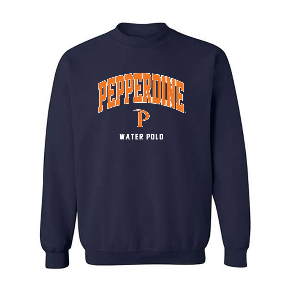 Pepperdine - NCAA Men's Water Polo : Brian Barnuevo - Classic Shersey Crewneck Sweatshirt-0