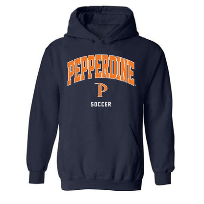 Pepperdine - NCAA Women's Soccer : Elle Quinn - Classic Shersey Hooded Sweatshirt-0