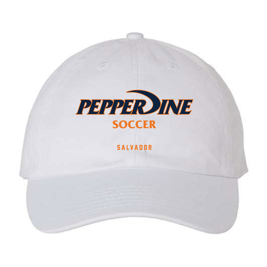 Pepperdine - NCAA Women's Soccer : Ariana Salvador - Dad Hat-0