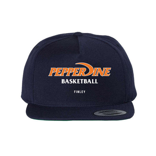 Pepperdine - NCAA Women's Basketball : Ivory Finley - Snapback Hat-0