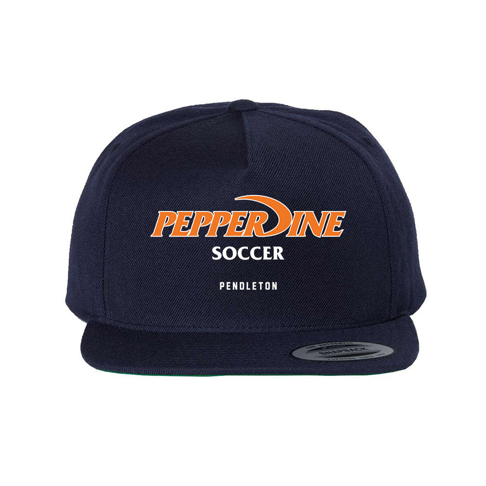 Pepperdine - NCAA Women's Soccer : Alexandra Pendleton - Snapback Hat-0