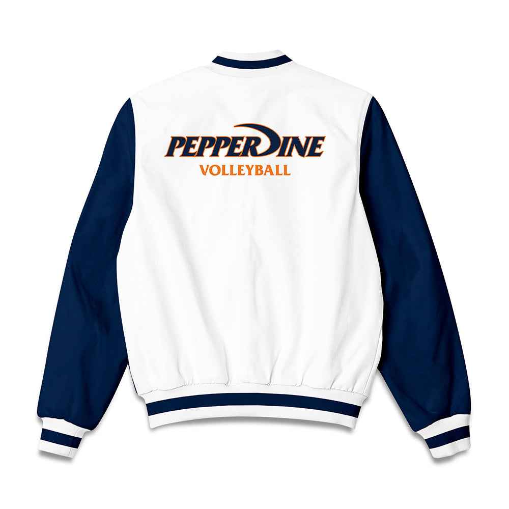 Pepperdine - NCAA Men's Volleyball : Jose Gomez - Bomber Jacket-1