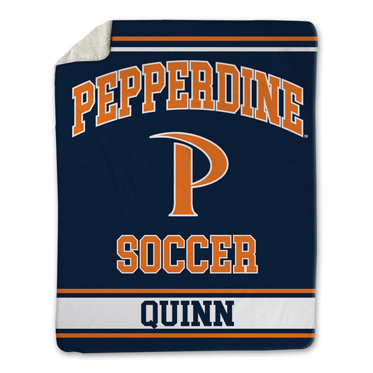 Pepperdine - NCAA Women's Soccer : Elle Quinn - Blanket-0