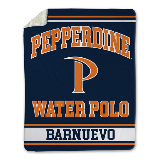 Pepperdine - NCAA Men's Water Polo : Brian Barnuevo - Blanket-0