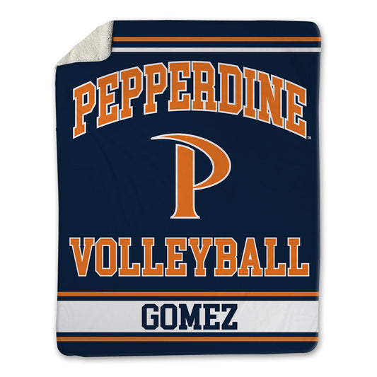Pepperdine - NCAA Men's Volleyball : Jose Gomez - Blanket-0