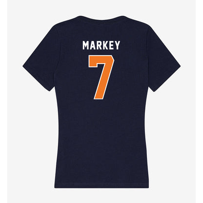 Pepperdine - NCAA Women's Soccer : Ariana Markey - Classic Shersey Women's V-Neck T-Shirt-1