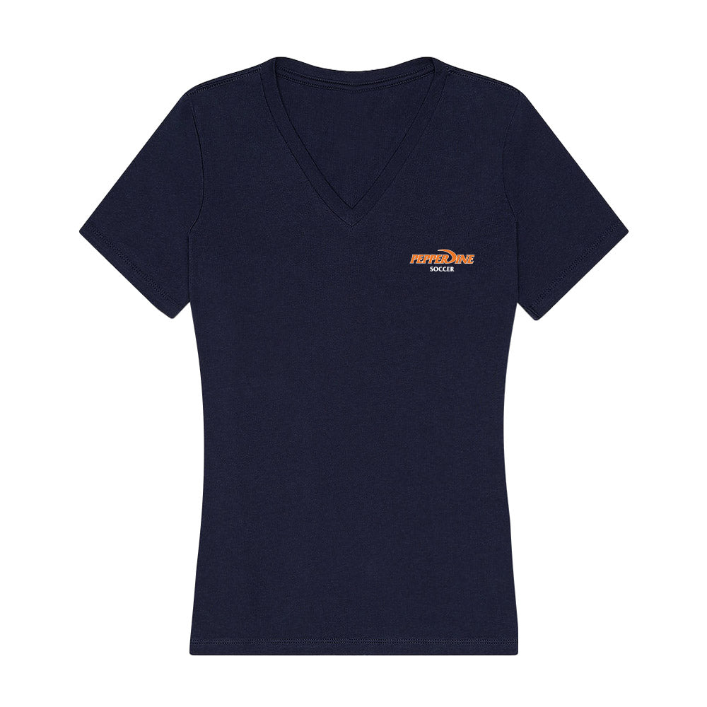 Pepperdine - NCAA Women's Soccer : Ariana Markey - Classic Shersey Women's V-Neck T-Shirt-0