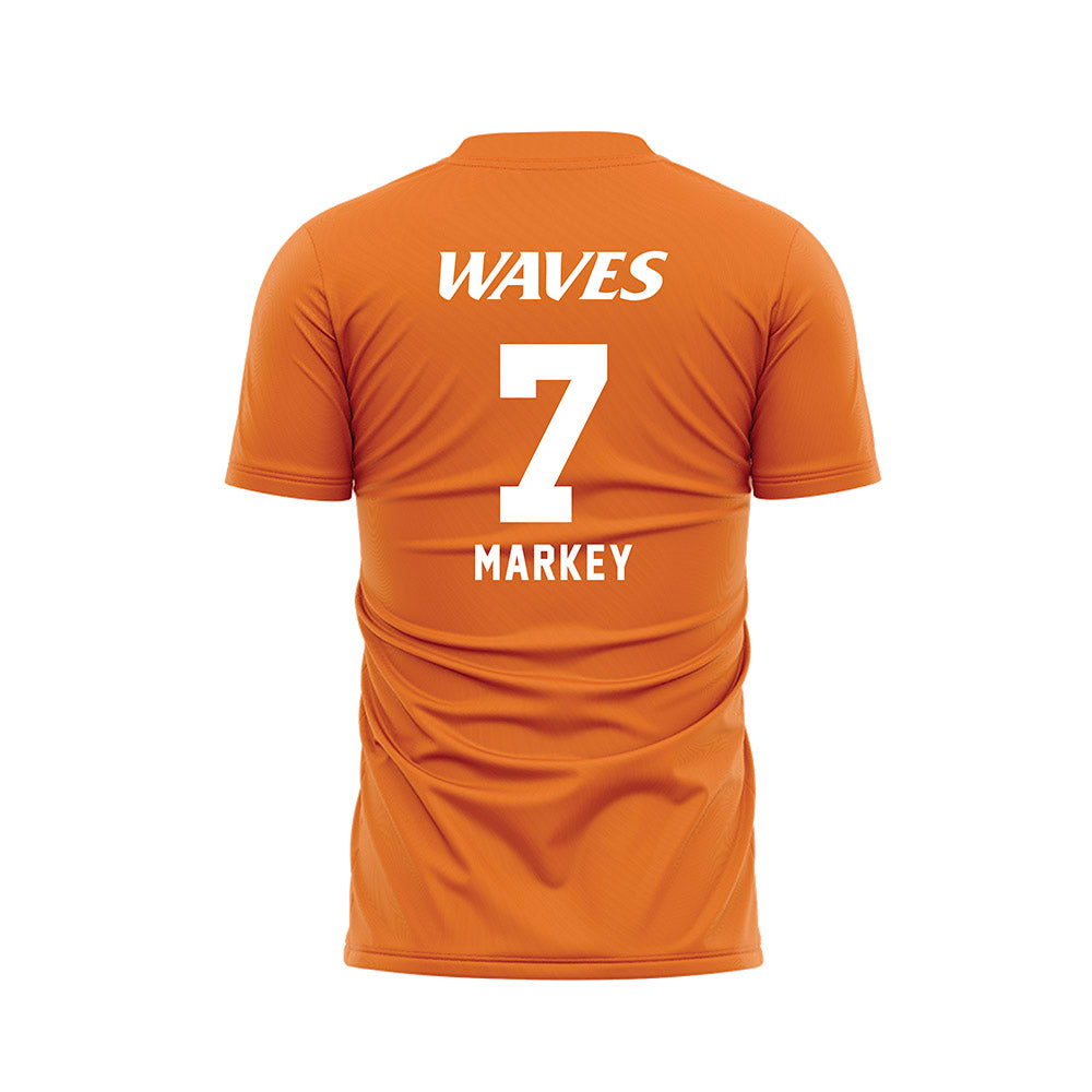 Pepperdine - NCAA Women's Soccer : Ariana Markey - Orange Soccer Jersey-1