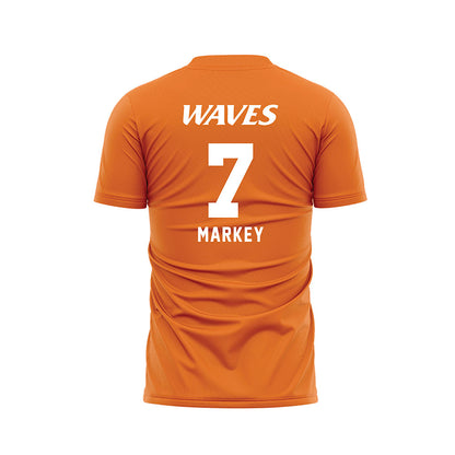 Pepperdine - NCAA Women's Soccer : Ariana Markey - Orange Soccer Jersey-1