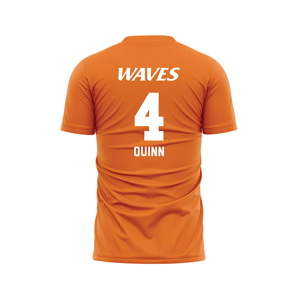 Pepperdine - NCAA Women's Soccer : Elle Quinn - Orange Soccer Jersey-1