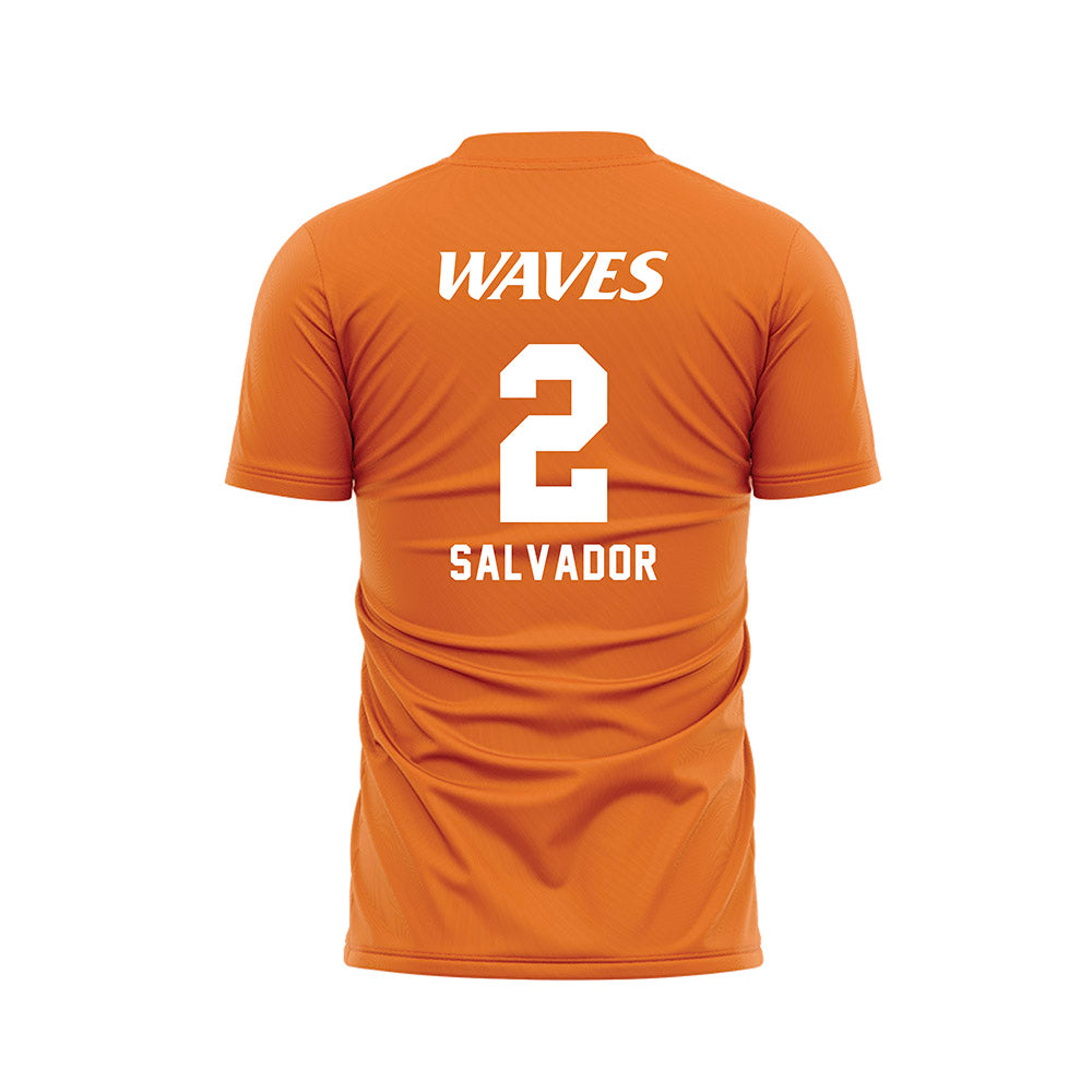 Pepperdine - NCAA Women's Soccer : Ariana Salvador - Orange Soccer Jersey-1