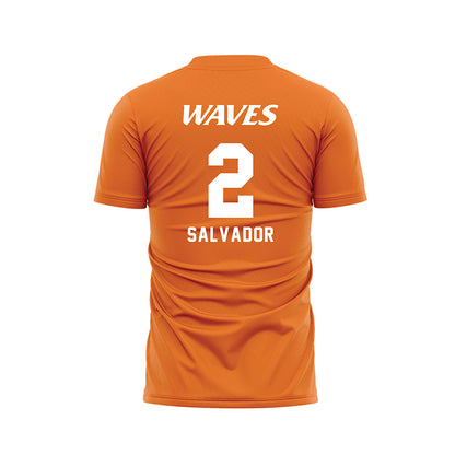 Pepperdine - NCAA Women's Soccer : Ariana Salvador - Orange Soccer Jersey-1