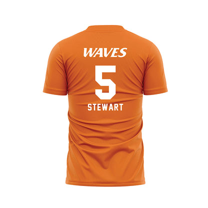 Pepperdine - NCAA Women's Soccer : Lily Stewart - Orange Soccer Jersey-1
