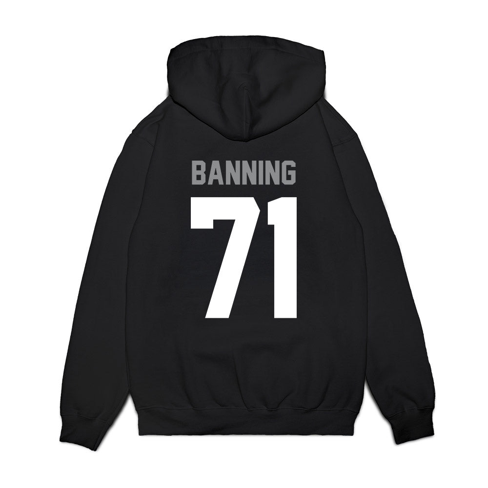 Nevada - NCAA Football : Colin Banning - Vintage Football Premium Hooded Sweatshirt-1