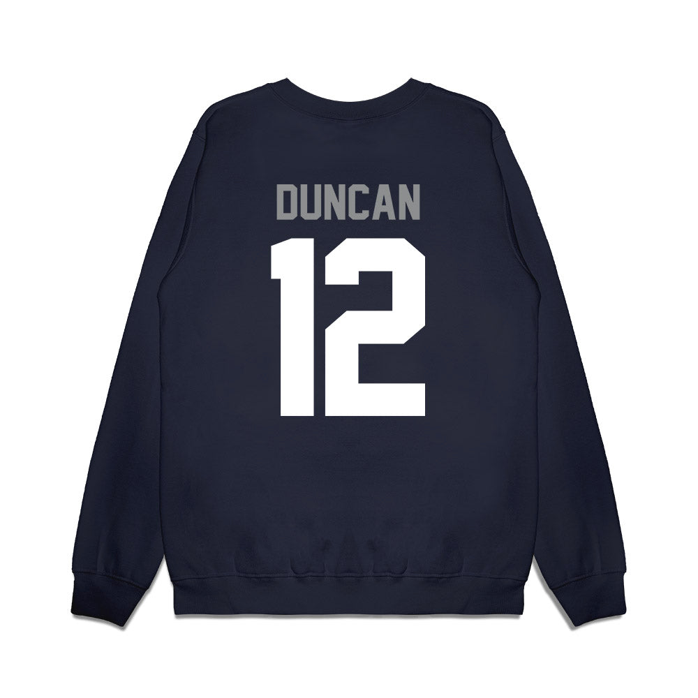 Nevada - NCAA Football : Luke Duncan - Vintage Football Premium Crewneck Sweatshirt-1