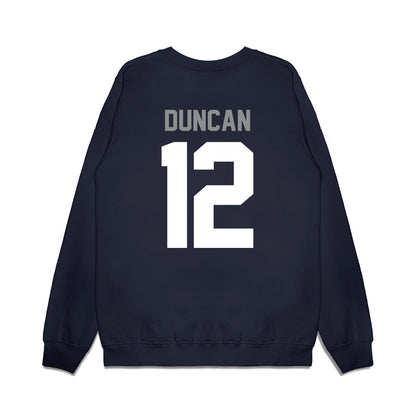 Nevada - NCAA Football : Luke Duncan - Vintage Football Premium Crewneck Sweatshirt-1