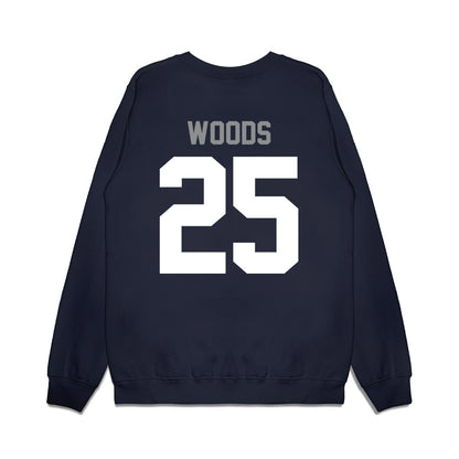 Nevada - NCAA Football : Ky Woods - Vintage Football Premium Crewneck Sweatshirt-1
