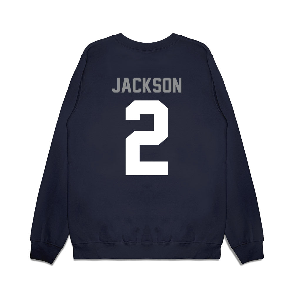 Nevada - NCAA Football : Janerious Jackson - Vintage Football Premium Crewneck Sweatshirt-1