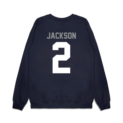 Nevada - NCAA Football : Janerious Jackson - Vintage Football Premium Crewneck Sweatshirt-1