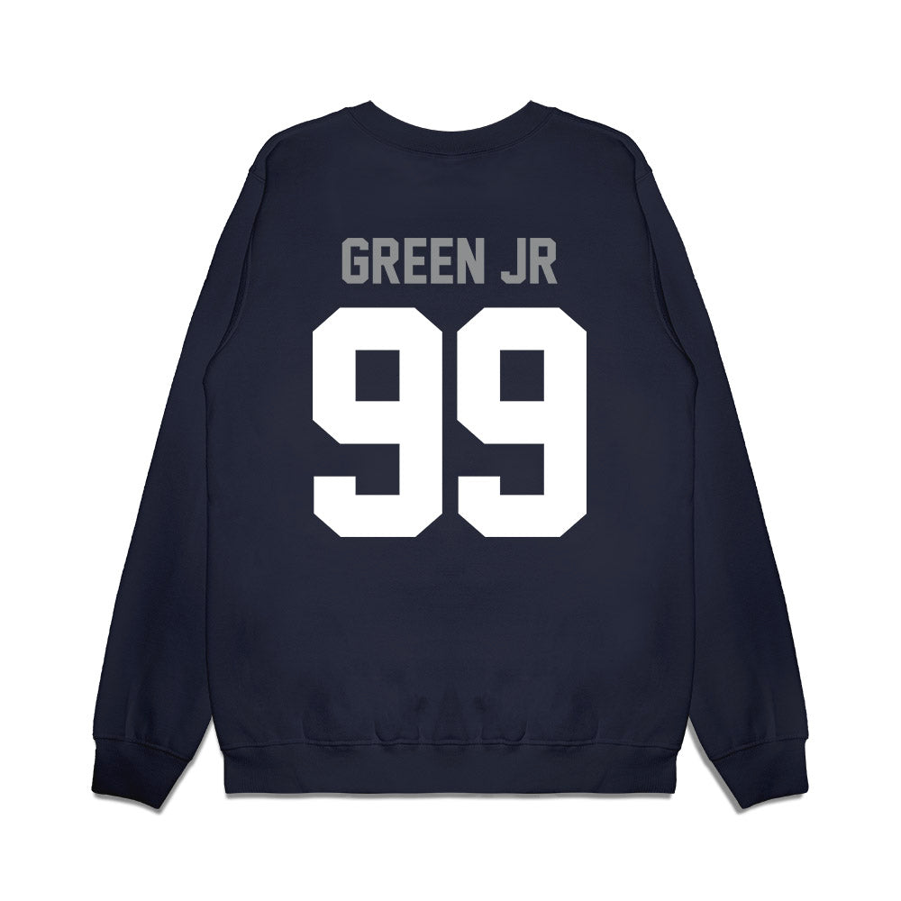 Nevada - NCAA Football : William Green Jr - Vintage Football Premium Crewneck Sweatshirt-1