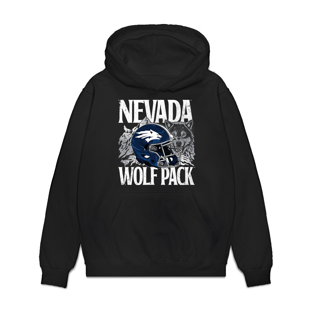 Nevada - NCAA Football : Joe Stimpson - Vintage Football Premium Hooded Sweatshirt-0