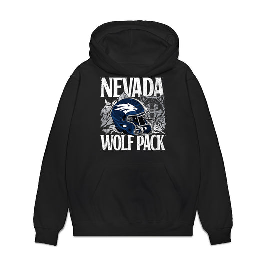 Nevada - NCAA Football : Herschel Turner - Vintage Football Premium Hooded Sweatshirt-0