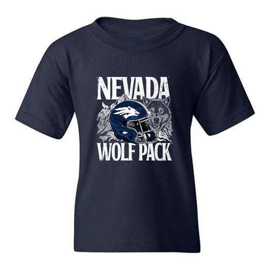 Nevada - NCAA Football : Logologo Vaa - Vintage Football Youth T-Shirt-0