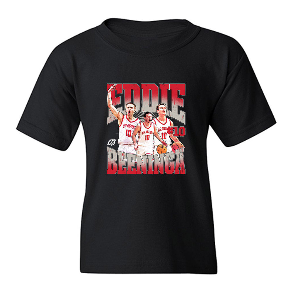 MSUM - NCAA Men's Basketball : Eddie Beeninga - Collage Youth T-Shirt-0
