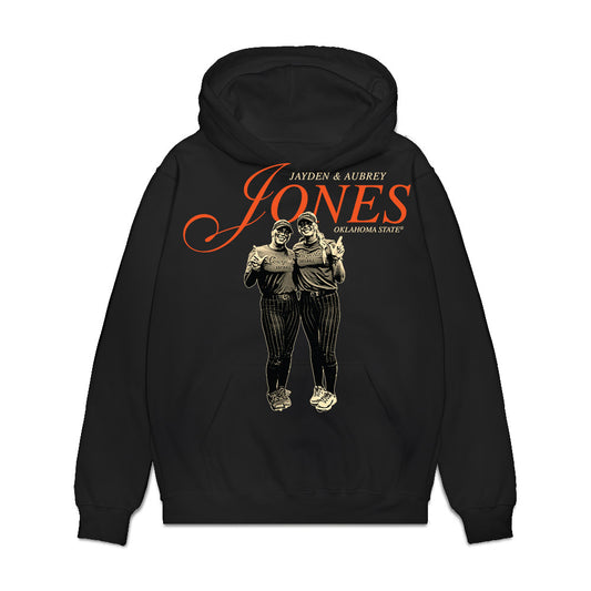 Oklahoma State - NCAA Softball : Jayden Jones - Premium Hooded Sweatshirt-0