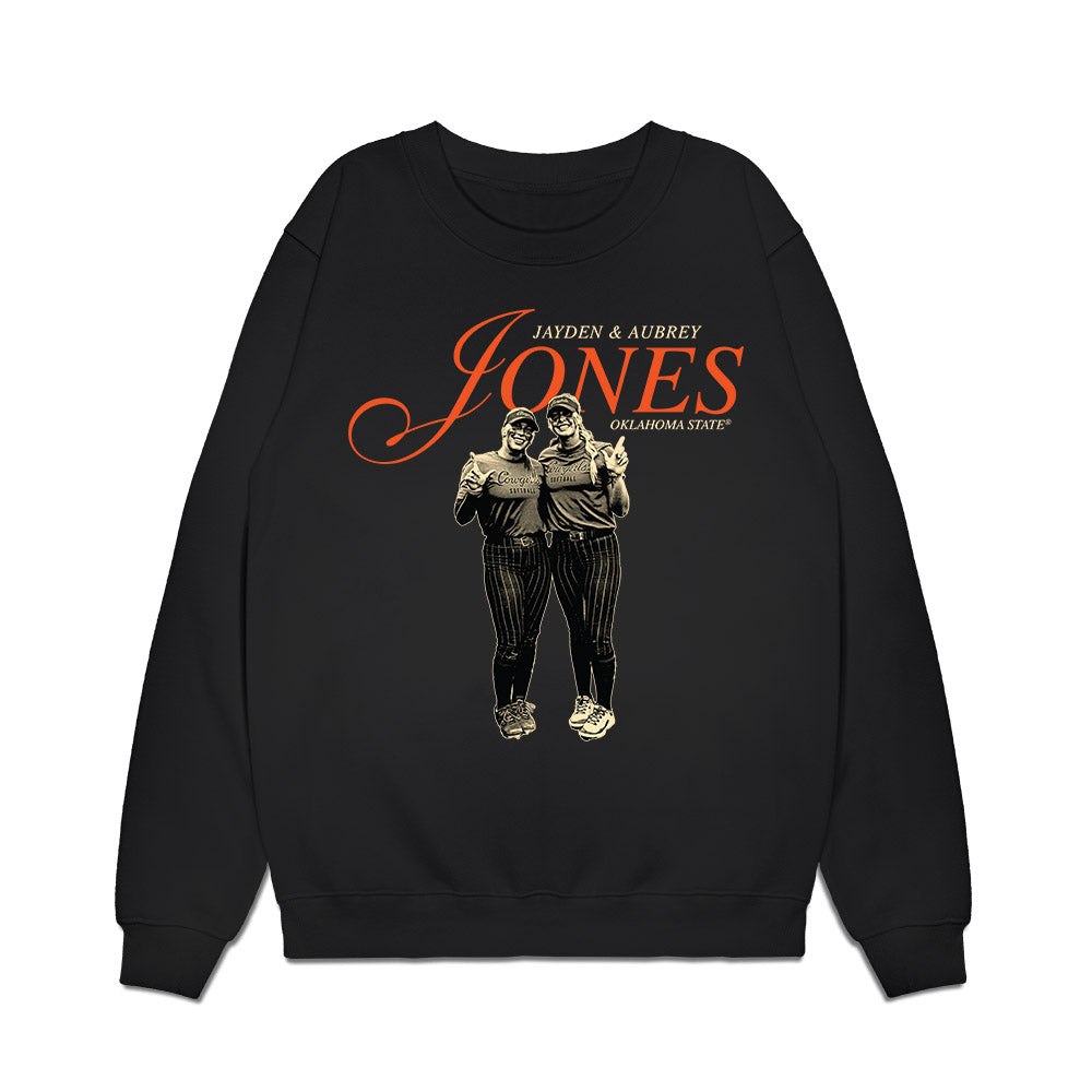 Oklahoma State - NCAA Softball : Jayden Jones - Premium Crewneck Sweatshirt-0