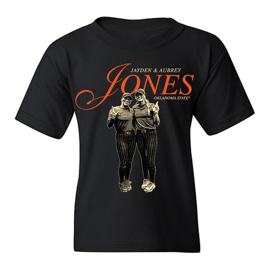 Oklahoma State - NCAA Softball : Jayden Jones - Youth T-Shirt-0
