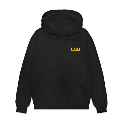 LSU - NCAA Women's Basketball : - Team Collage Premium Hooded Sweatshirt-0