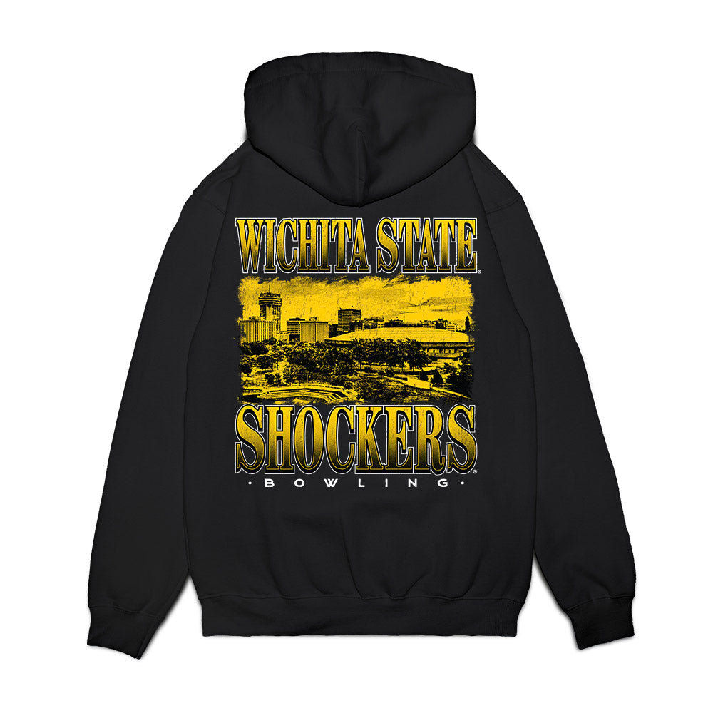 Wichita State - NCAA Women's Bowling : Premium Hooded Sweatshirt-1