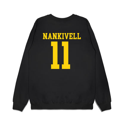 Delaware - NCAA Softball : Allie Nankivell - Conference Champions Premium Crewneck Sweatshirt-1