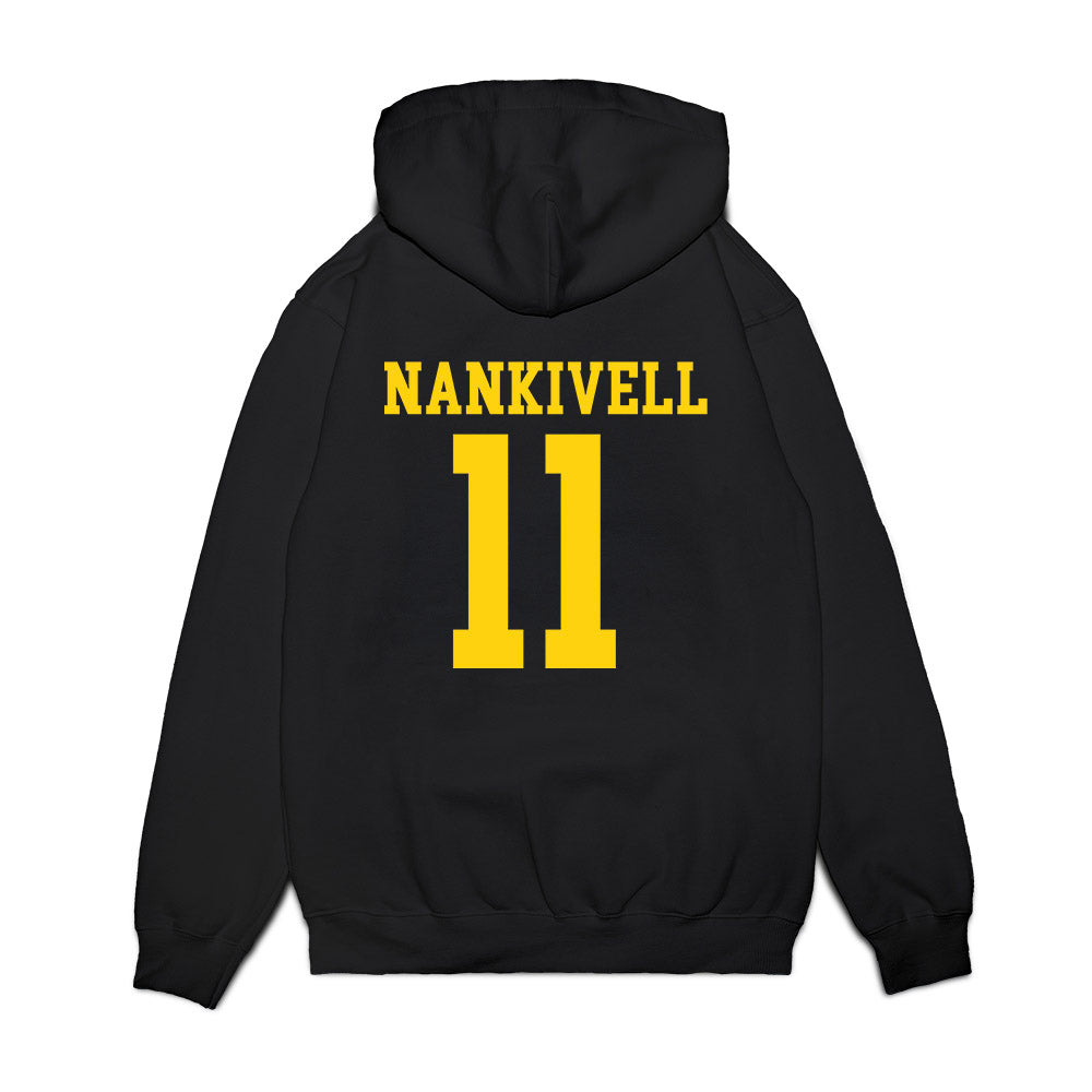 Delaware - NCAA Softball : Allie Nankivell - Conference Champions Premium Hooded Sweatshirt-1
