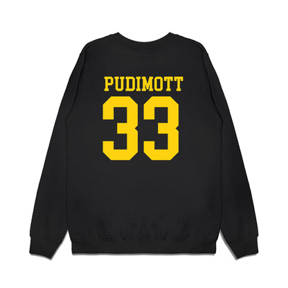 Delaware - NCAA Softball : Gabriella Pudimott - Conference Champions Premium Crewneck Sweatshirt-1