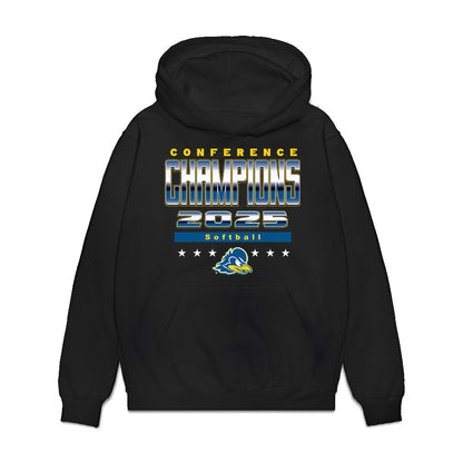 Delaware - NCAA Softball : Allie Nankivell - Conference Champions Premium Hooded Sweatshirt-0