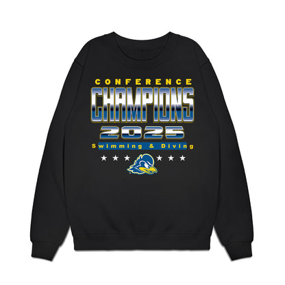 Delaware - NCAA Men's Swimming & Diving : Broder Swenson - Premium Crewneck Sweatshirt-0