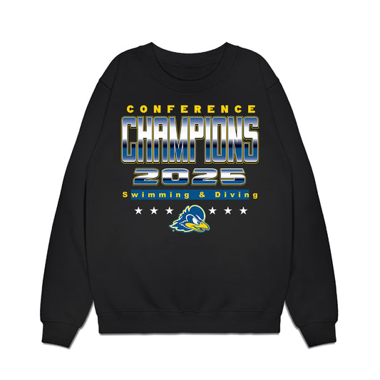Delaware - NCAA Men's Swimming & Diving : Broder Swenson - Premium Crewneck Sweatshirt-0
