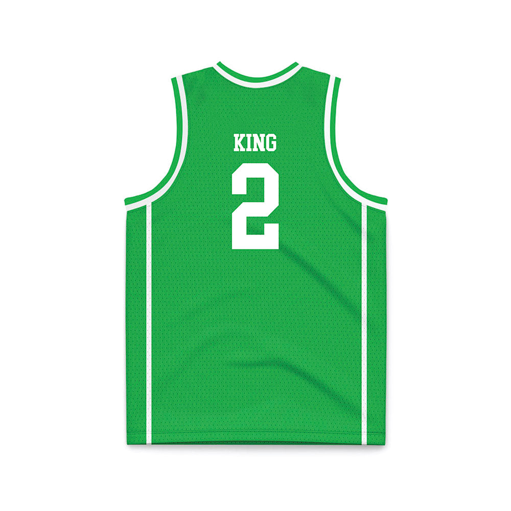 Marshall - NCAA Women's Basketball : Blessing King - Green Basketball Jersey-1