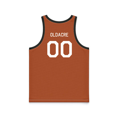 Texas - NCAA Women's Basketball : Kyla Oldacre - Orange Hardwood Basketball Jersey-1