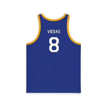 Pittsburgh - NCAA Women's Basketball : Carla Viegas - Hardwood Reissue Basketball Jersey-1