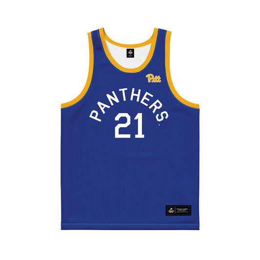 Pittsburgh - NCAA Women's Basketball : Fatima Diakhate - Hardwood Reissue Basketball Jersey-0