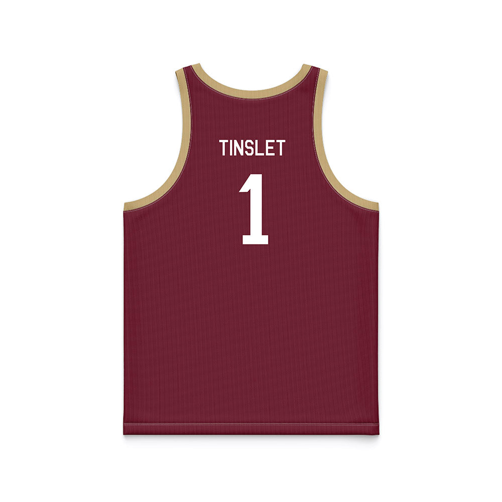 FSU - NCAA Men's Basketball : Anita Tinslet - Hardwood Reissue Basketball Jersey-1